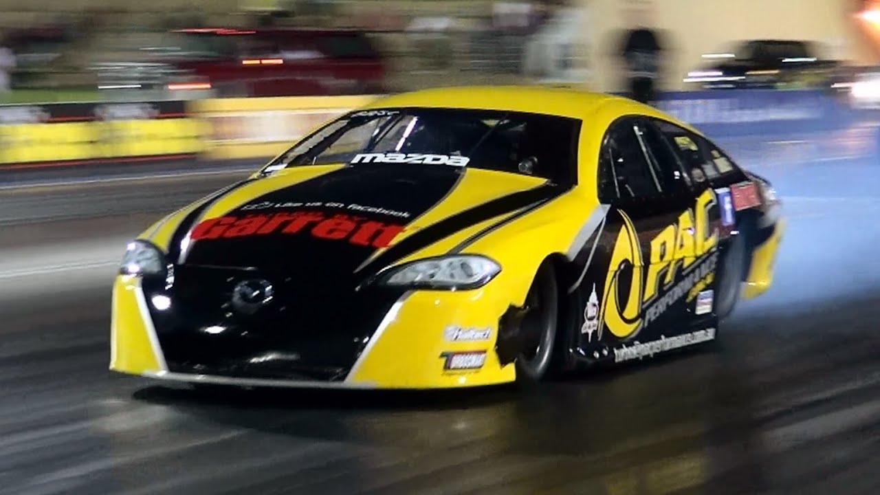 PAC PERFORMANCE MAZDA 6 20B 6.43 @ 221 MPH SYDNEY DRAGWAY 24.5.2014