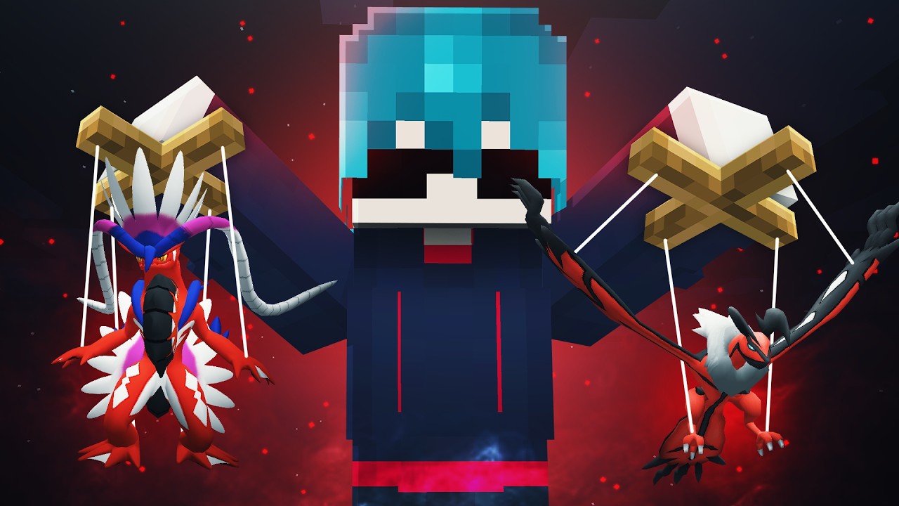 CONTROLANDO A DUPLA DE LENDÁRIOS MAIS FORTE DO MINECRAFT PIXELMON