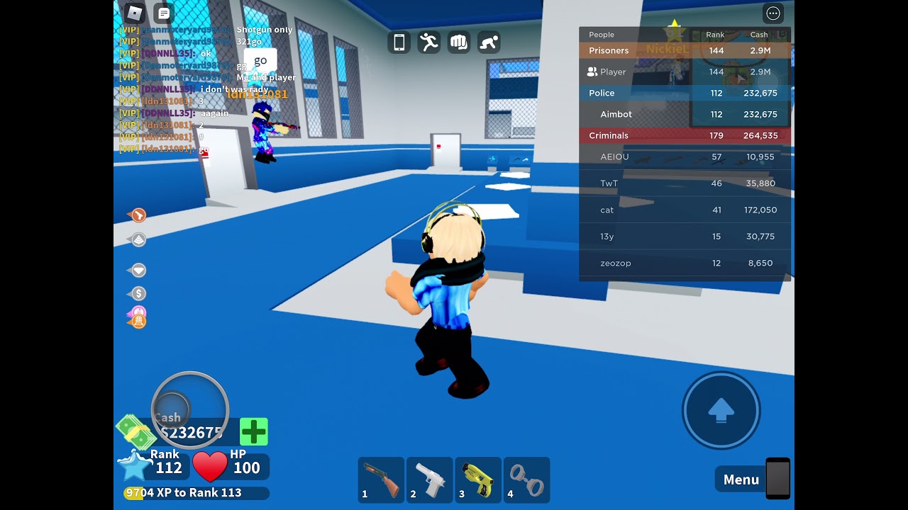 Best mobile player|mad city roblox