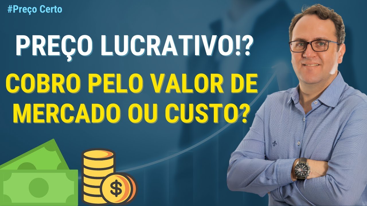 PREÇO PELA CONCORRÊNCIA vs PRECIFICADO PELO CUSTO | PREÇO LUCRATIVO | QUAL PREÇO PRATICAR?