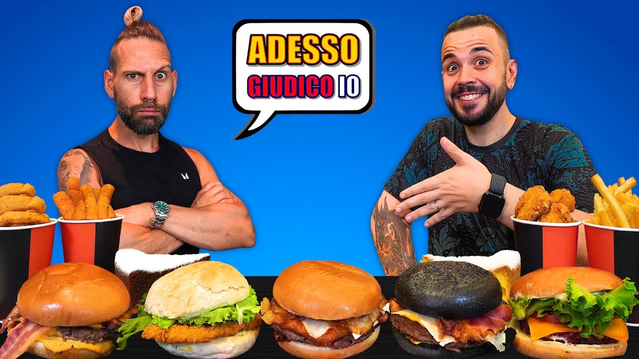 MANGIO TUTTO IL MENÙ del FAST FOOD di @CiccioGamer89