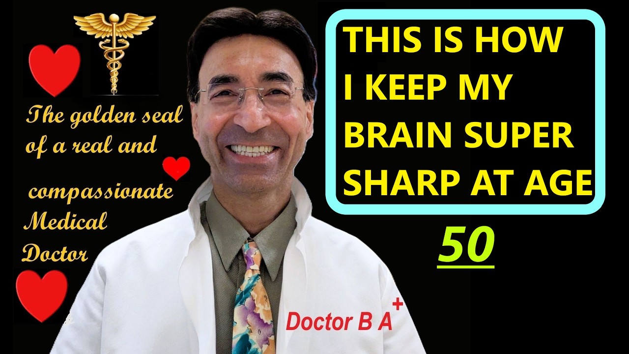 THIS IS HOW I KEEP MY BRAIN SUPER SHARP AT THE AGE OF 50