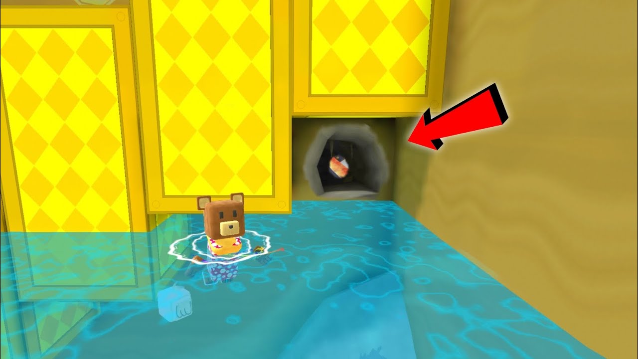 Secret LAVA Place With Pink Rabbit! Super Bear Adventure Gameplay Walkthrough