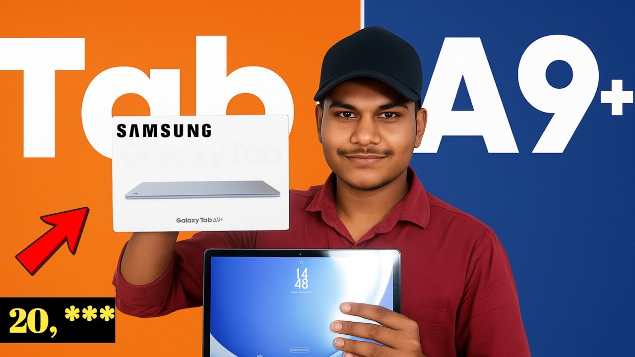 Samsung Galaxy Tablet A9+ Unboxing and review ll Best Tab under ₹20,000
