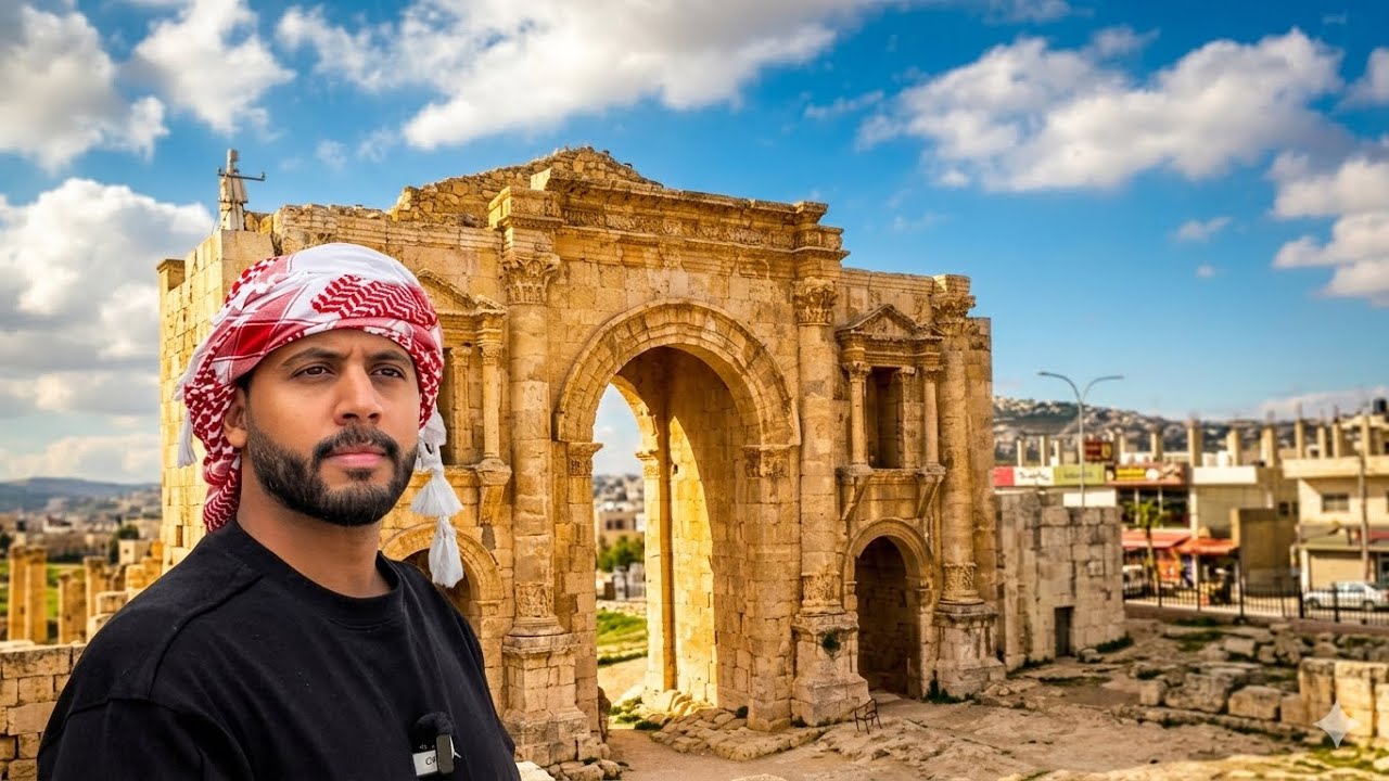 من أعمدة جرش إلى غابات عجلون مع #سبايكي  🇯🇴