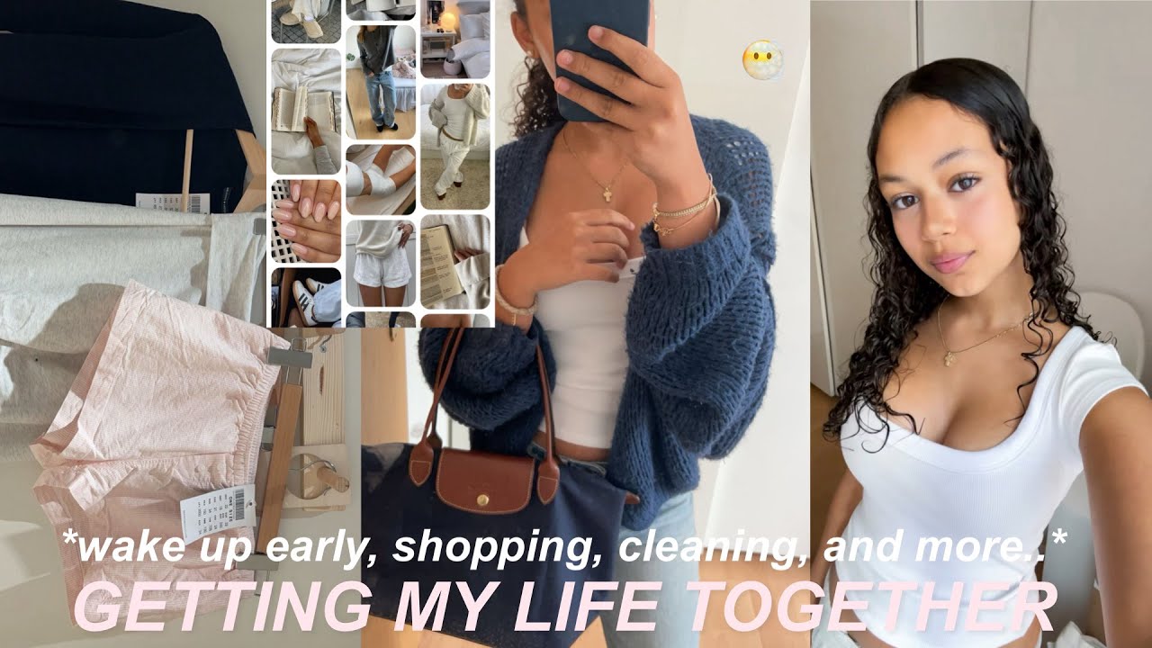 getting my life back together for summer // shopping, waking up early & more