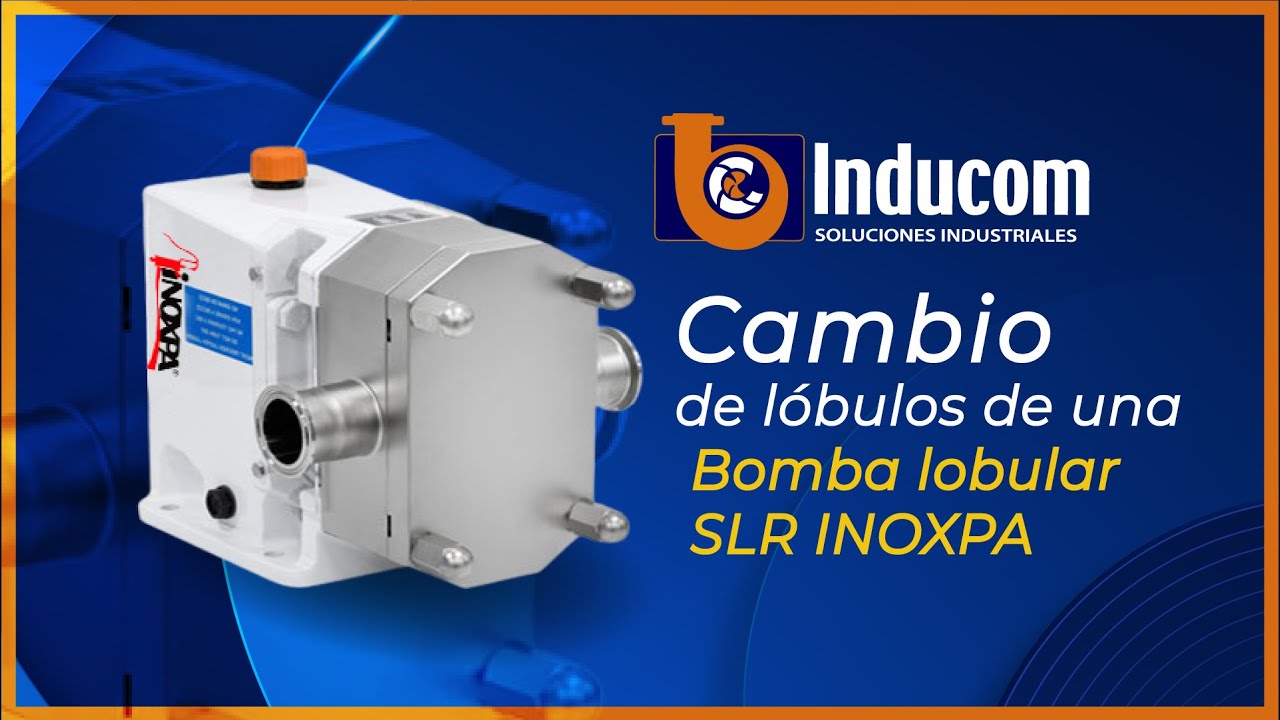 Guía para reemplazar los dos lóbulos en una bomba SLR - INOXPA