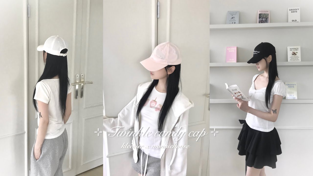 청순한 볼캡 찾으시나요? 뽀용핑크&bull;청순 다 잡은 자체제작 볼캡✨ feat. Kleesier🪽 (클리시어 20% 할인 쿠폰도 준비했어요!)