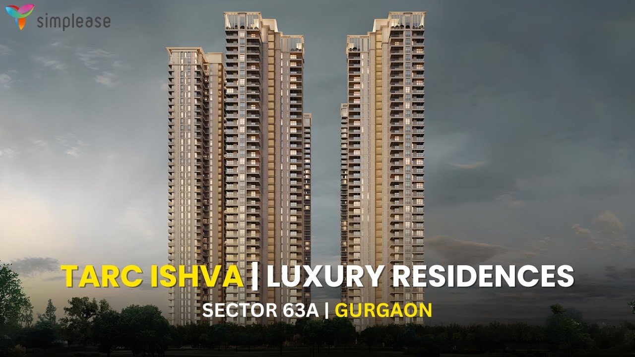 TARC Ishva Sector 63A Gurgaon | Ultra Luxury Residences on Golf Course Extension Road | 3 & 4 BHK