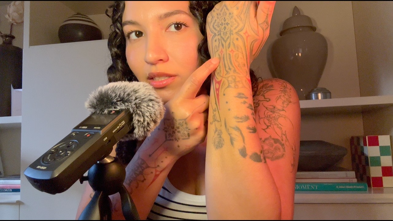 ASMR Sleepy Tattoo Tour