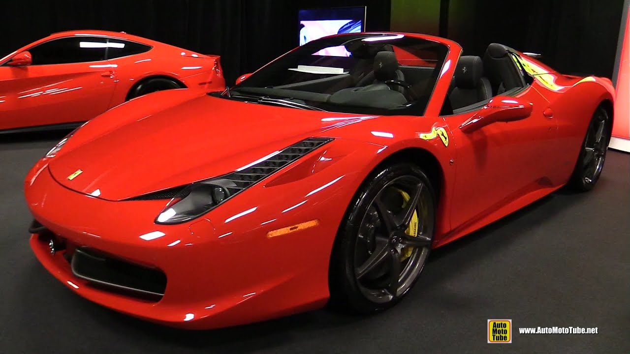 2015 Ferrari 458 Italia Spider - Exterior and Interior Walkaround - 2015 Montreal Auto Show
