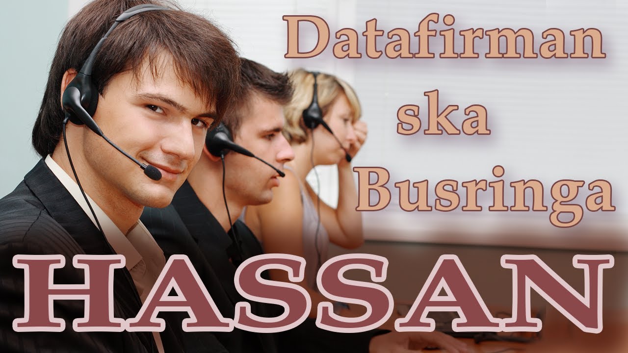 Hassan Telefon-Busringning - Datafirman ska Busringa
