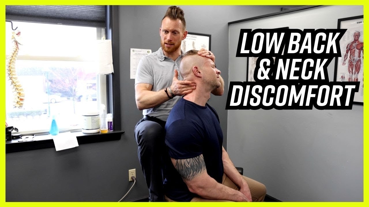 *LOW BACK & NECK DISCOMFORT* Helped with Chiropractic Appointment!