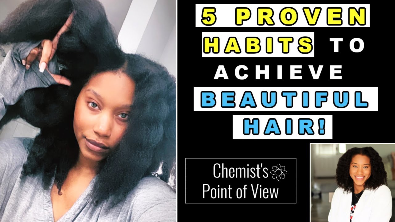 5 PROVEN HABITS TO ACHIEVE LONGER BEAUTIFUL HAIR!