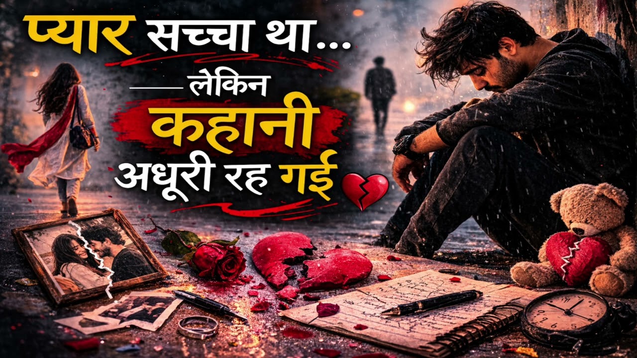 प्यार सच्चा था… लेकिन कहानी अधूरी रह गई 💔 | Very Sad Song 2026 | Heart Broken Song | Painful Love 