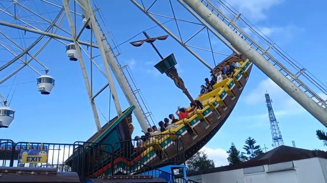Sibling Super Viking Ride experience at skyranch in tagaytay  