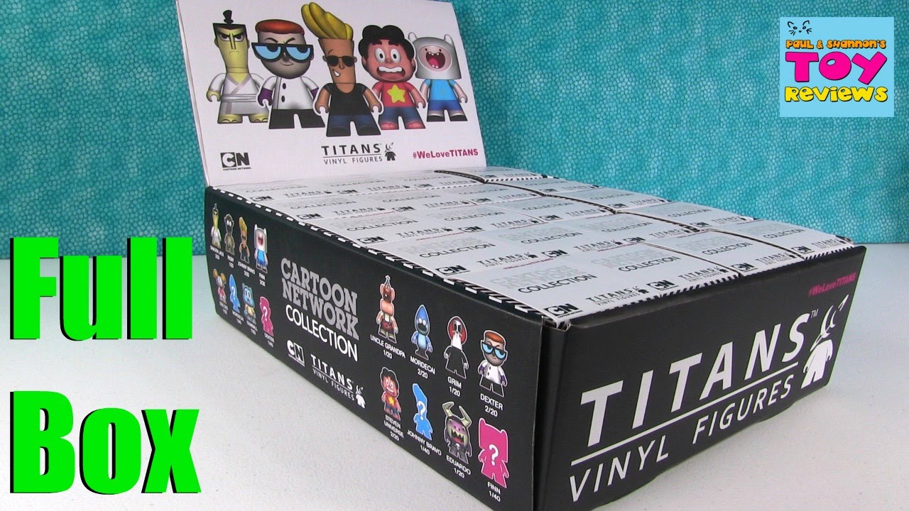 CN Cartoon Network Titans Vinyl Figures Unboxing Full Set | PSToyReviews