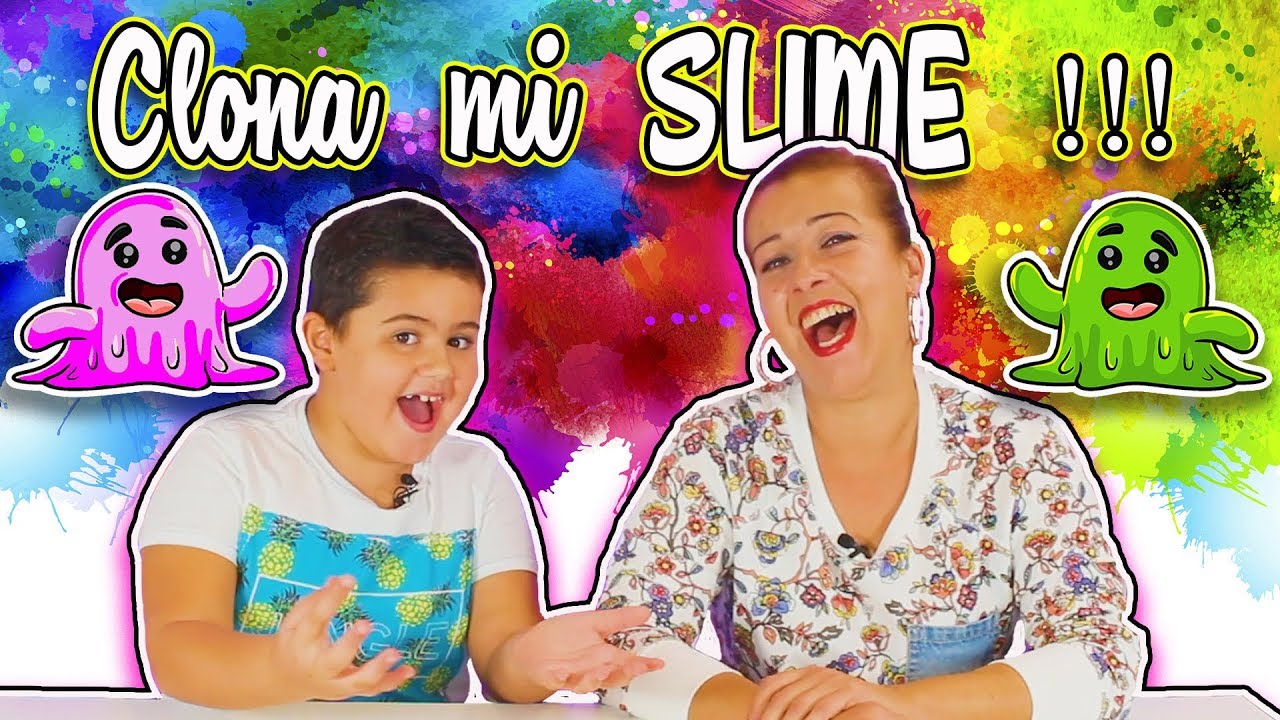CLONA mi SLIME Challenge ! Juegos de Slime con mi hijo ALEX | Slime Battle !!