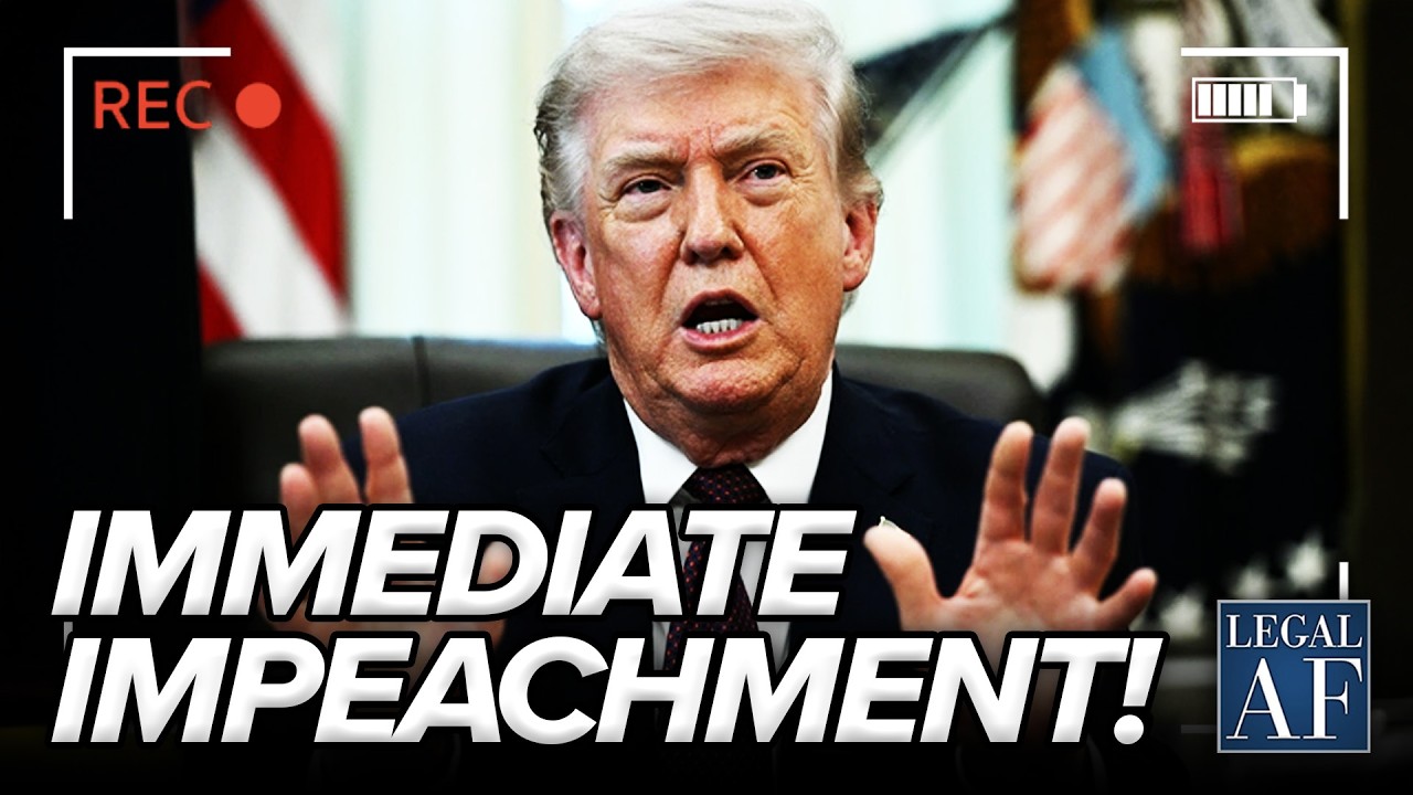 Рабочая группа адвокатов призывает к немедленному импичменту Трампа.