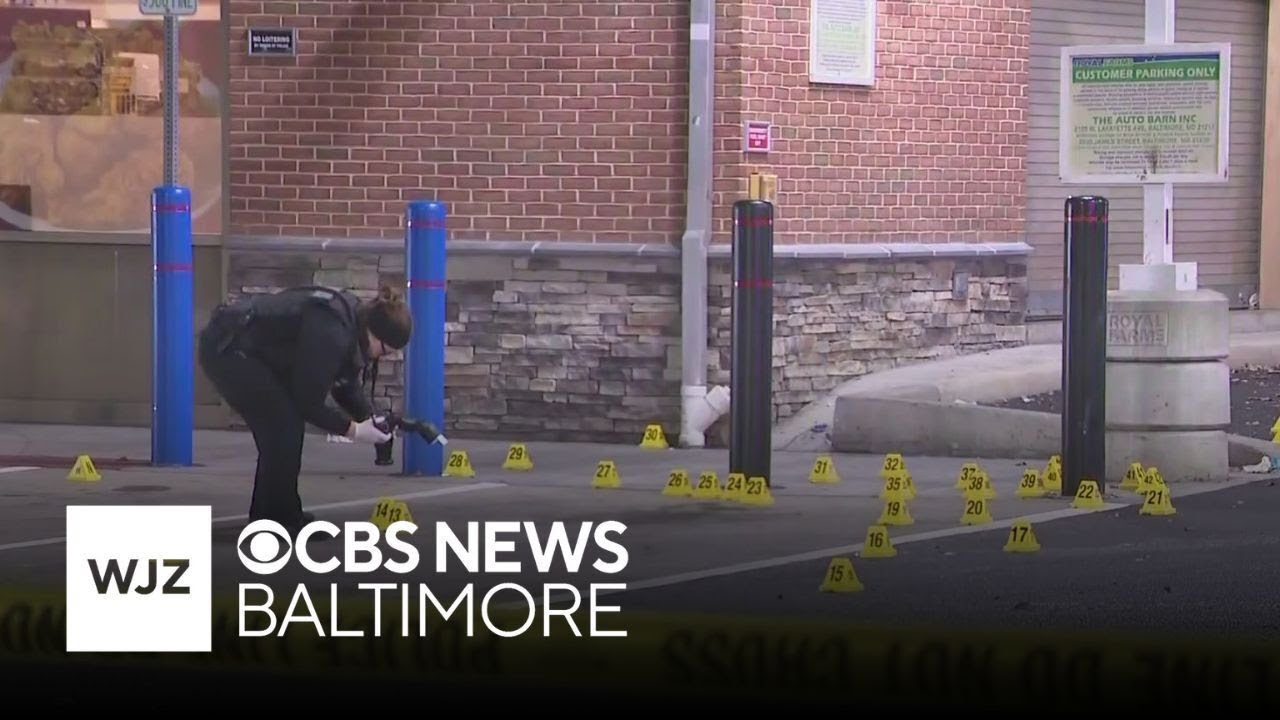Shooting investigated outside store across from Horseshoe Casino in Baltimore