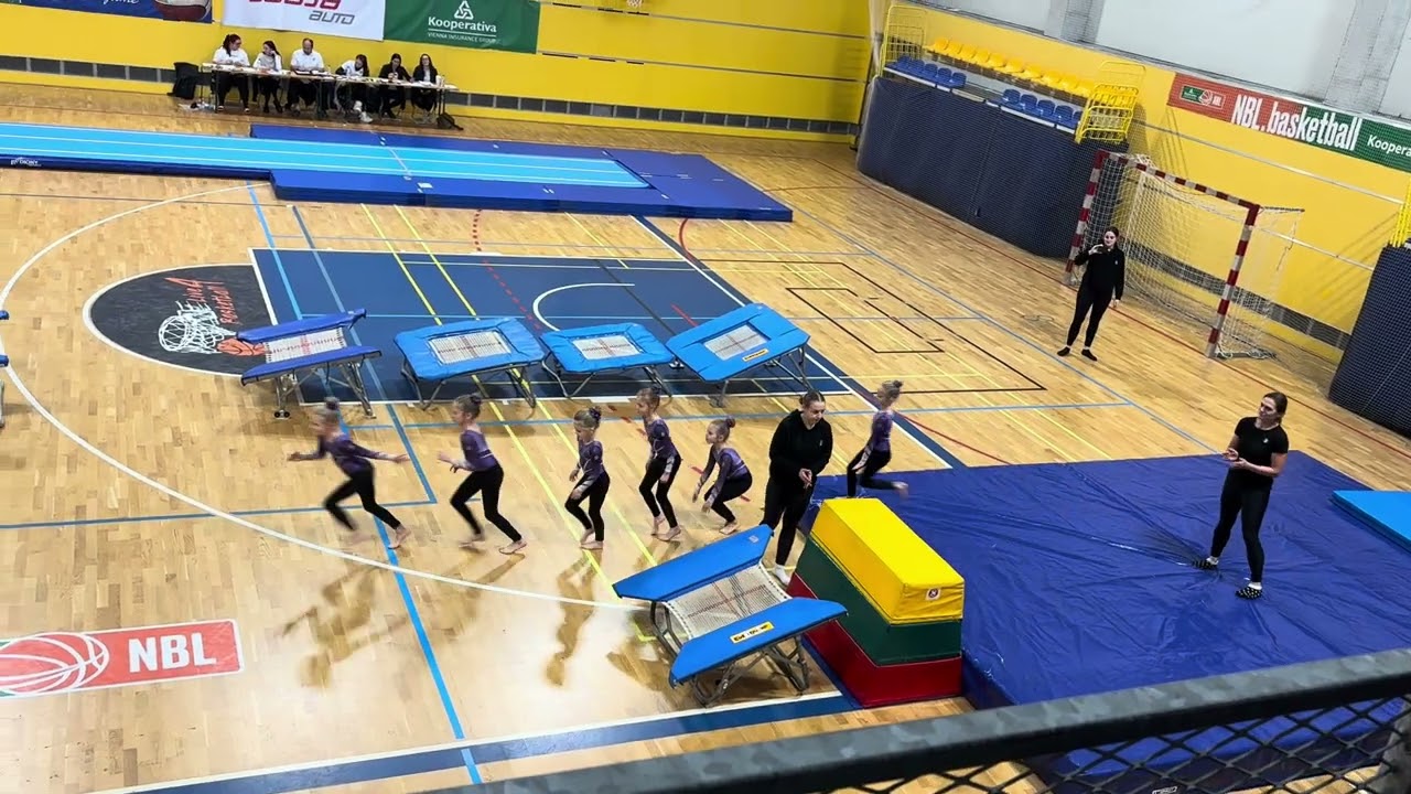 Malý TeamGym Olomouc 8.12.2024 - trampolína