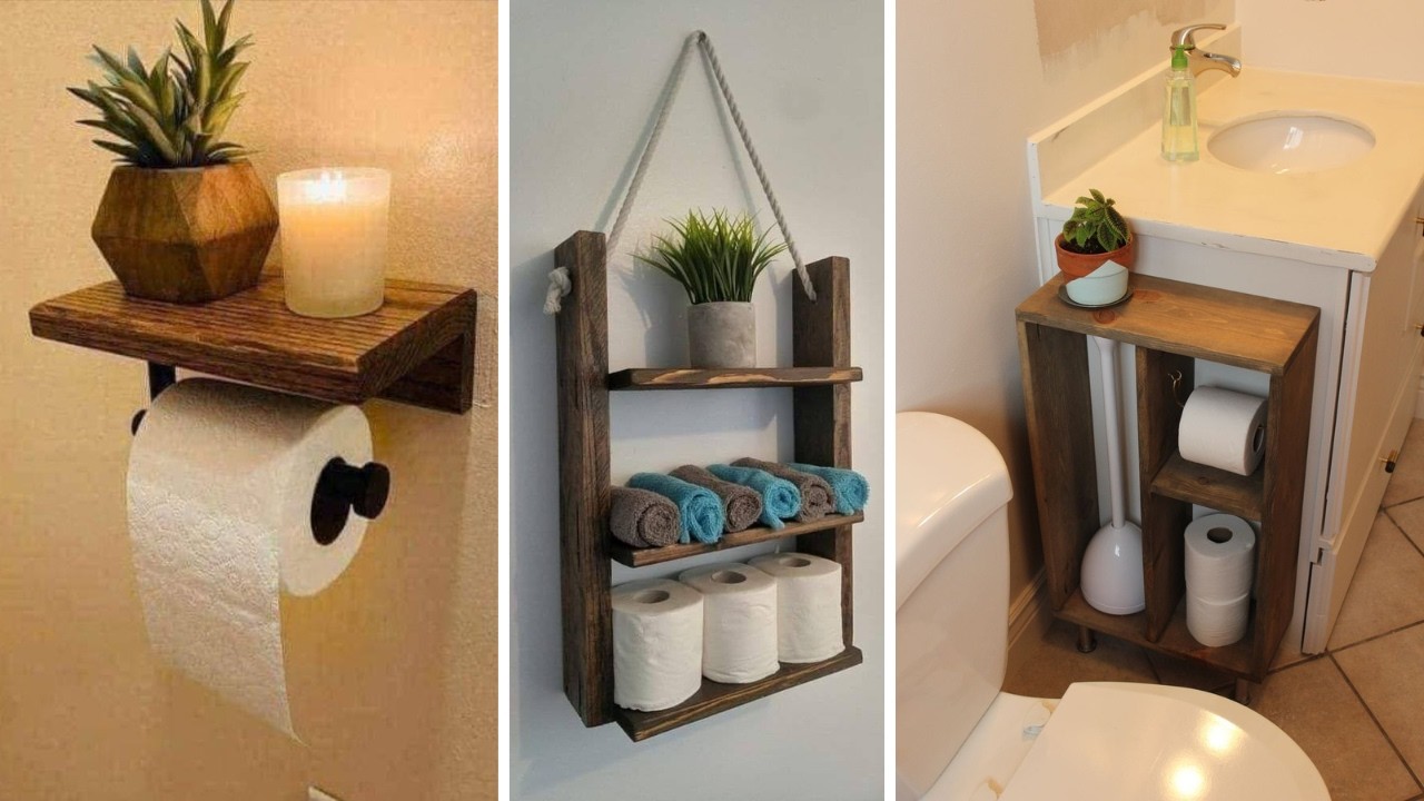 ✅ 120 iDEAS para ORGANIZAR PORTA PAPEL HIGIENICO que dan un toque lleno de ESTILO y PERSONALIDAD