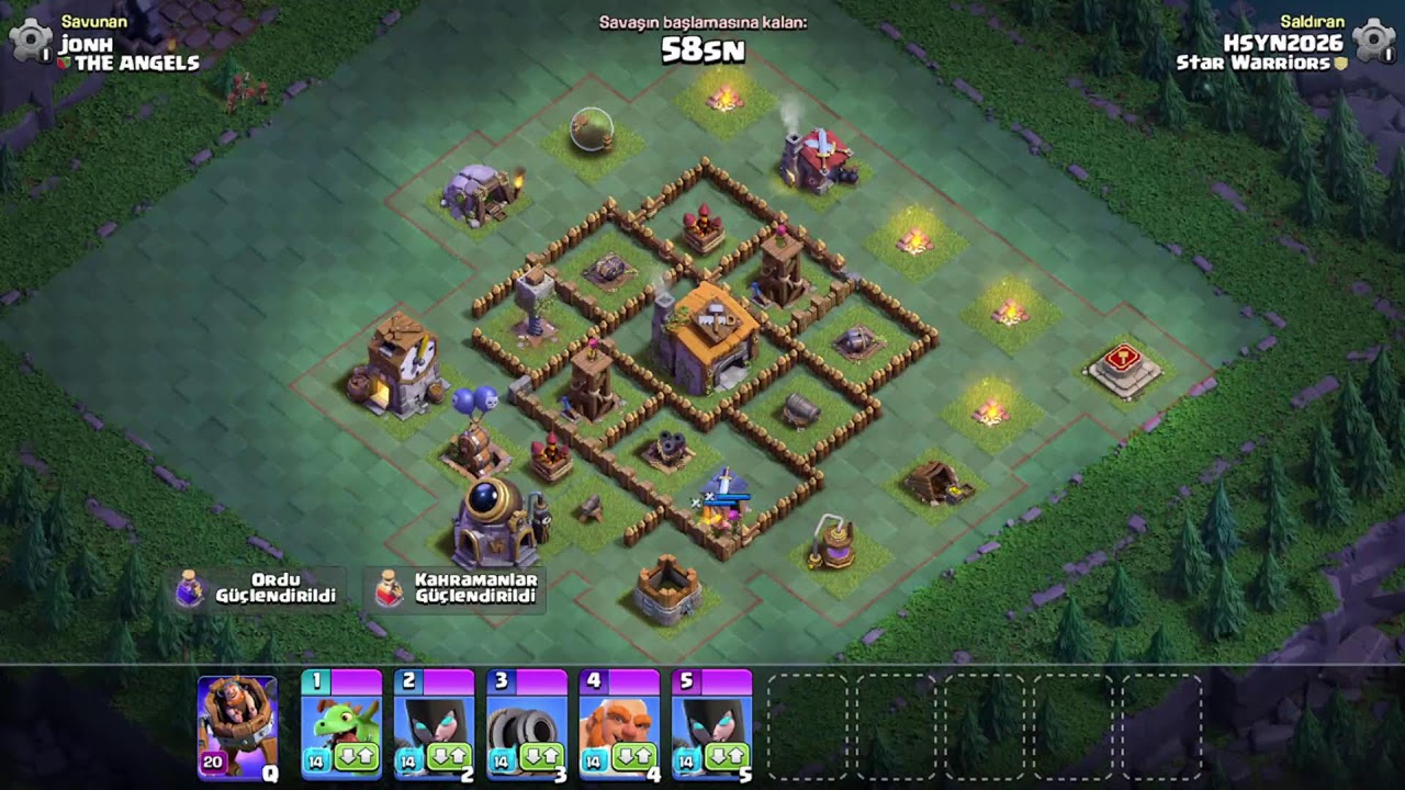 Clash Of Clans Yayındayız...