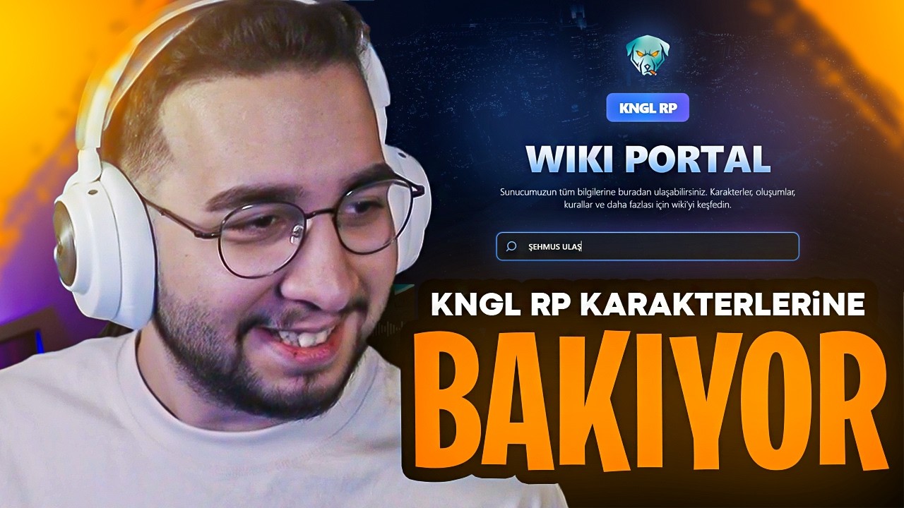 ERAY KNGL RP'DE OLUŞTURULAN KARAKTERLERE BAKIYOR