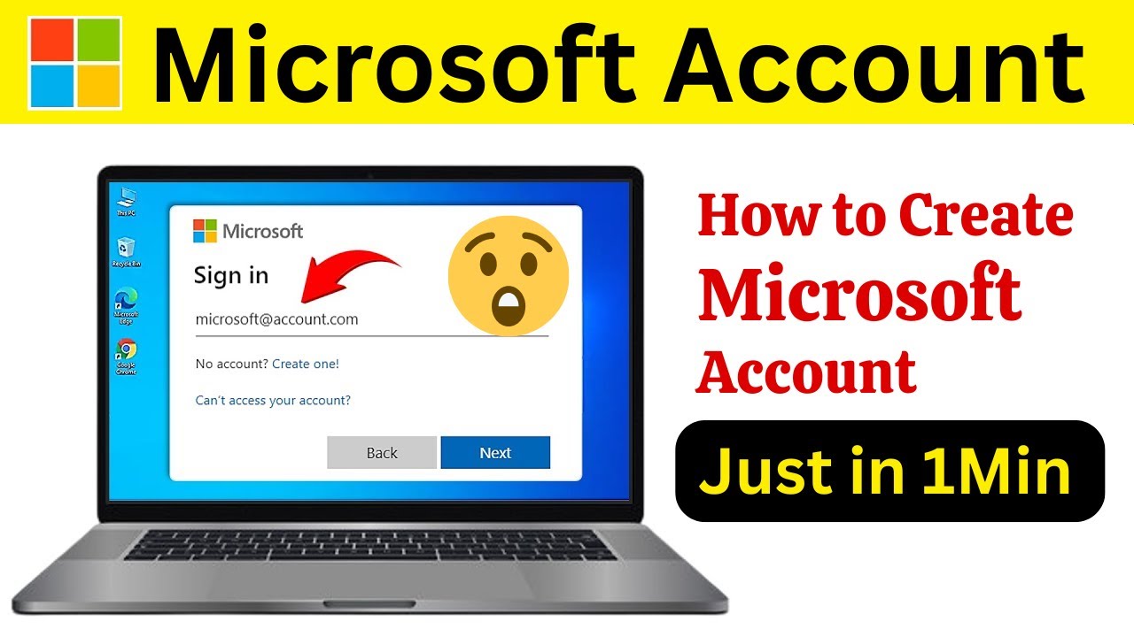 BEST Way to Create a Microsoft Account on Your Laptop NOW