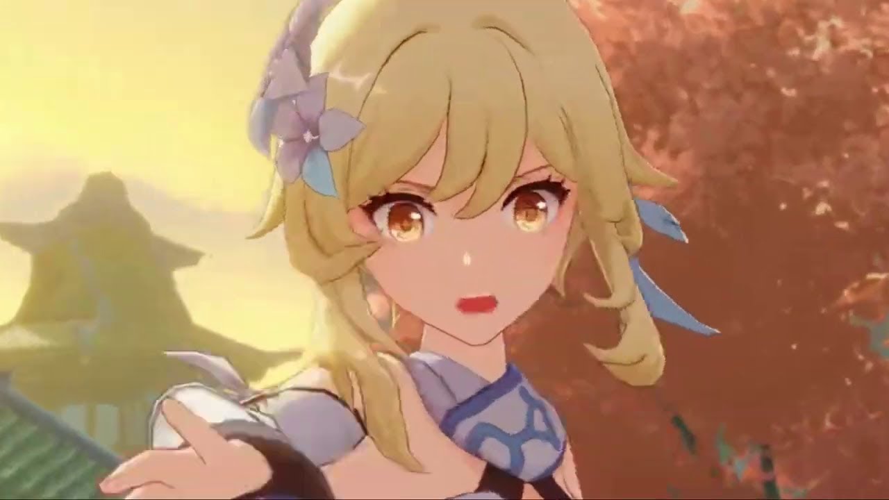 CHILDE SAVES LUMINE CUTSCENE GENSHIN IMPACT