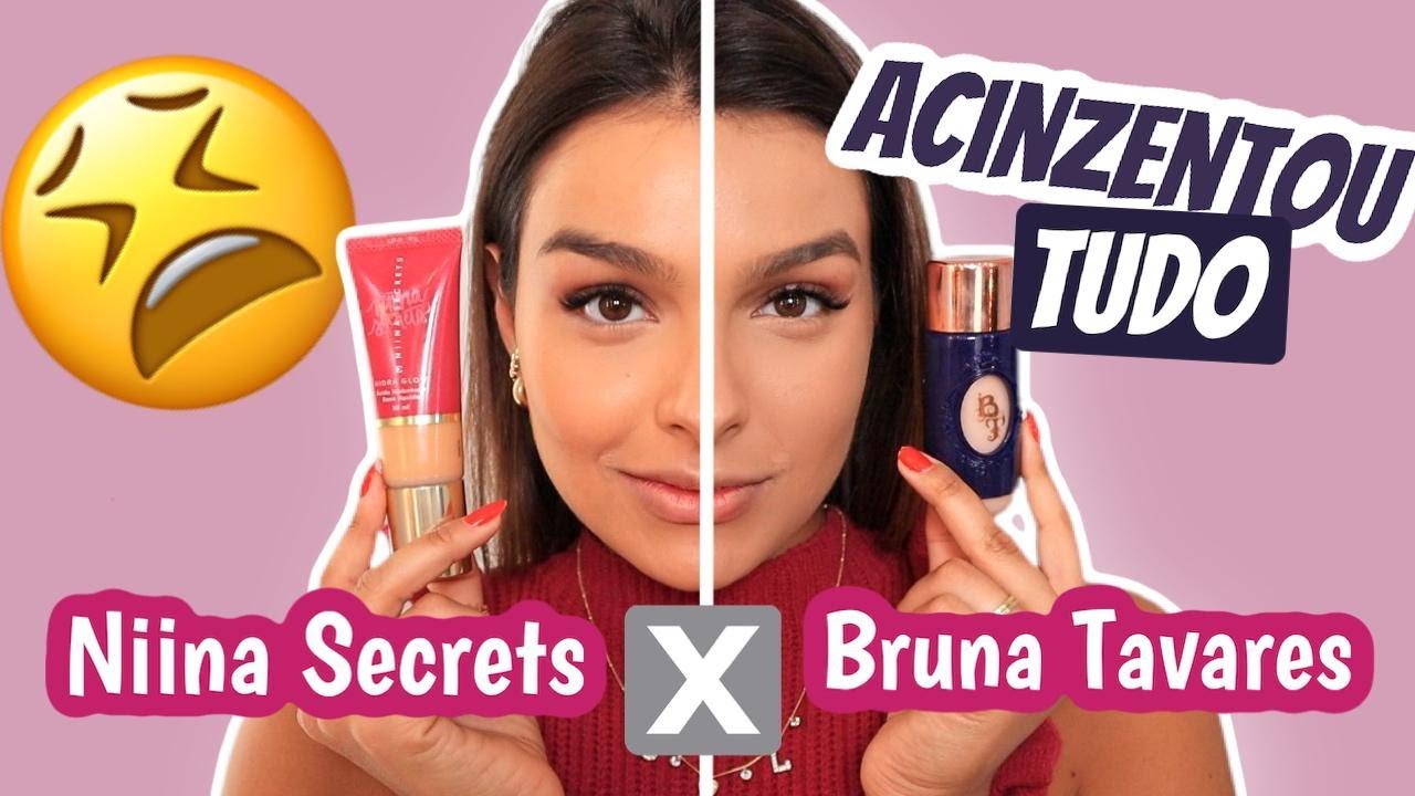 BASE NIINA SECRETS x BTSKIN BRUNA TAVARES: QUAL É MELHOR?