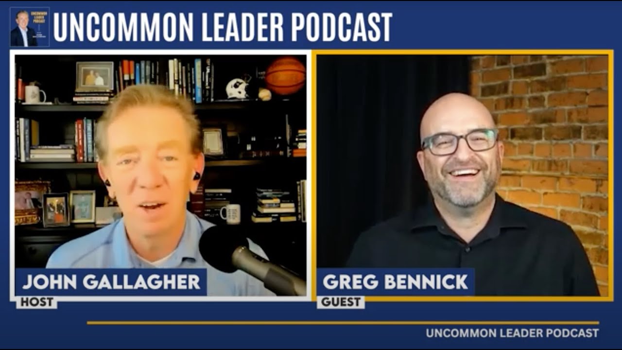 Leadership From a New Perspective: John Gallagher interviews keynote speaker and author Greg Bennick