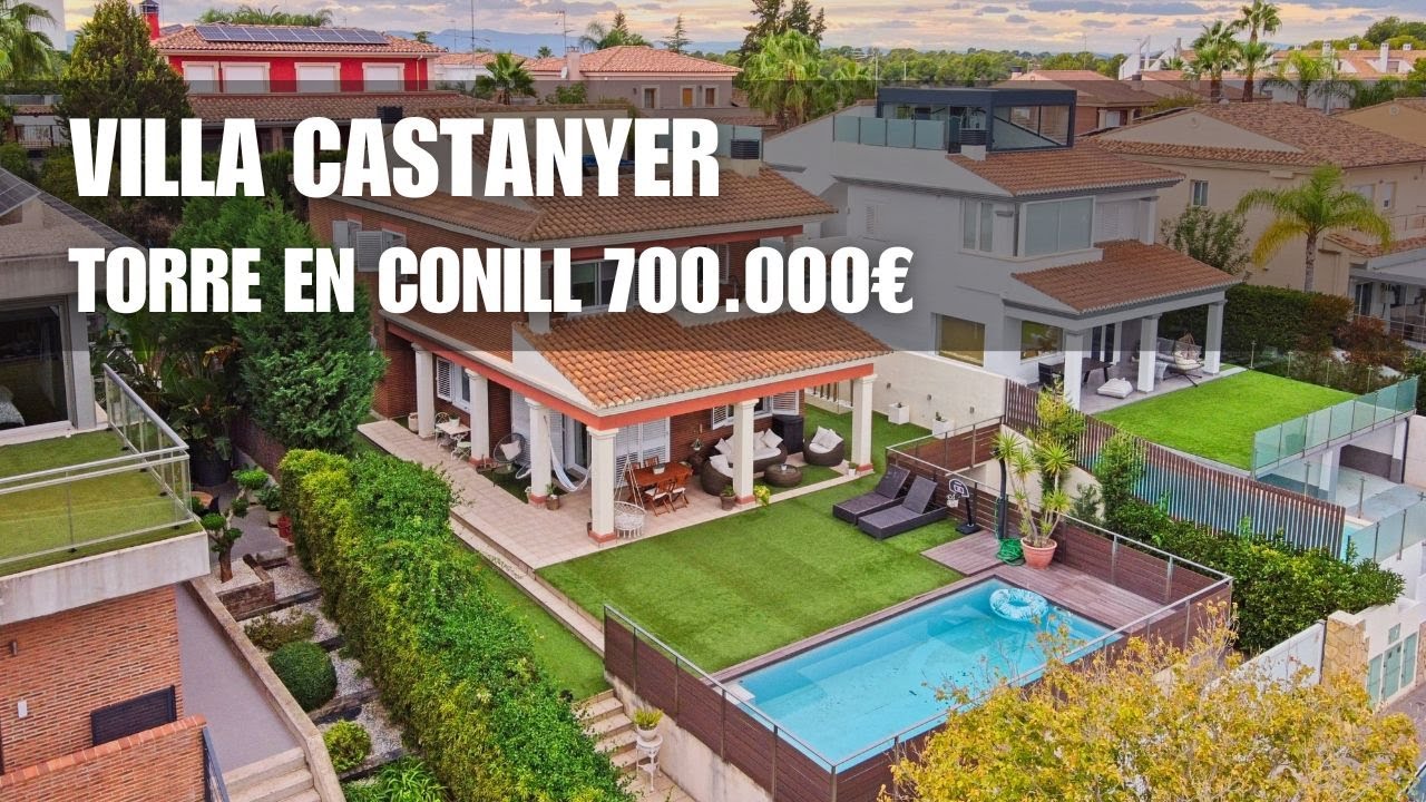 House Tour Villa Castanyer: Esto es lo que consigues con 700.000€ en Torre en Conill, Valencia