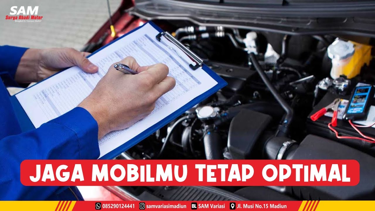 JENIS-JENIS PERAWATAN MOBIL YANG PALING PENTING