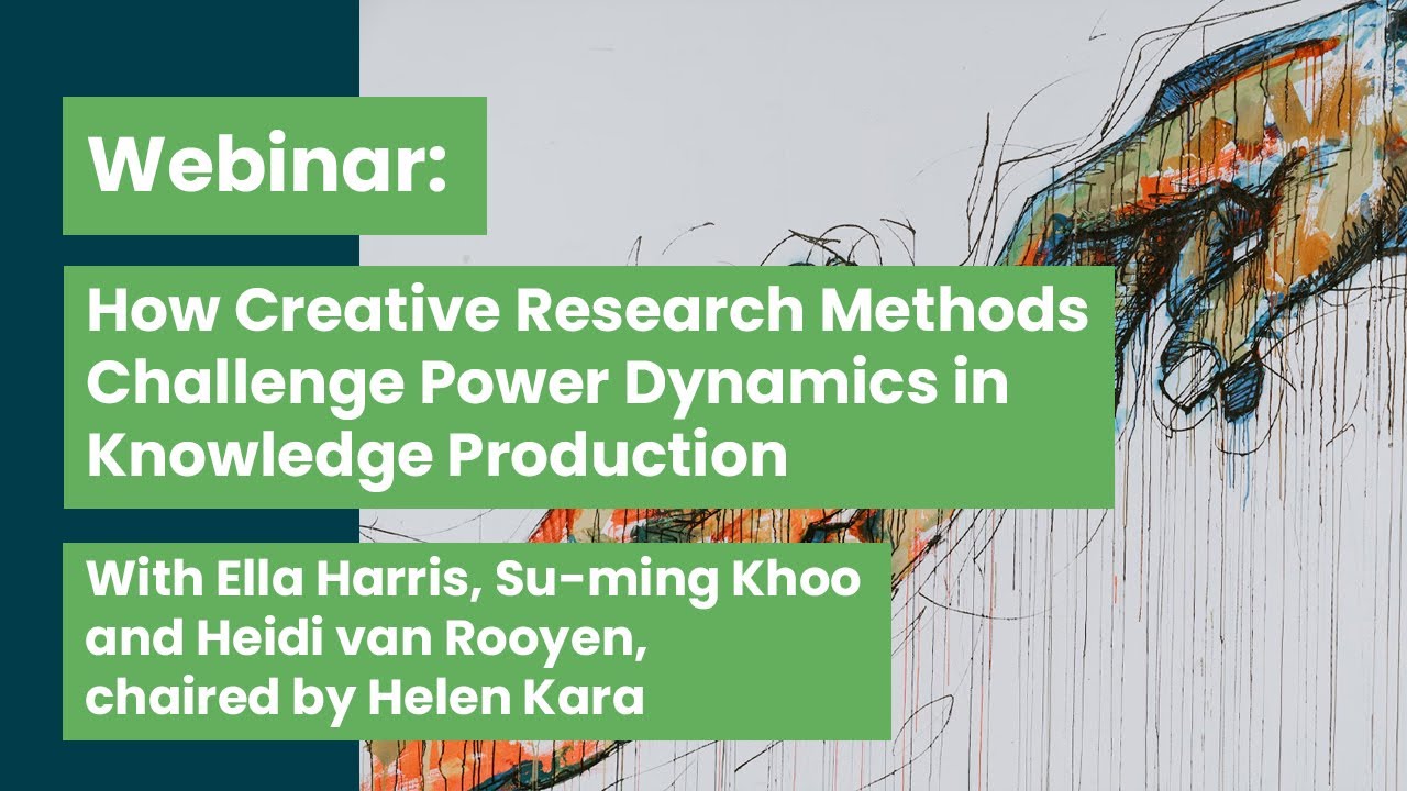 How Creative Research Methods Challenge Power Dynamics in Knowledge Production