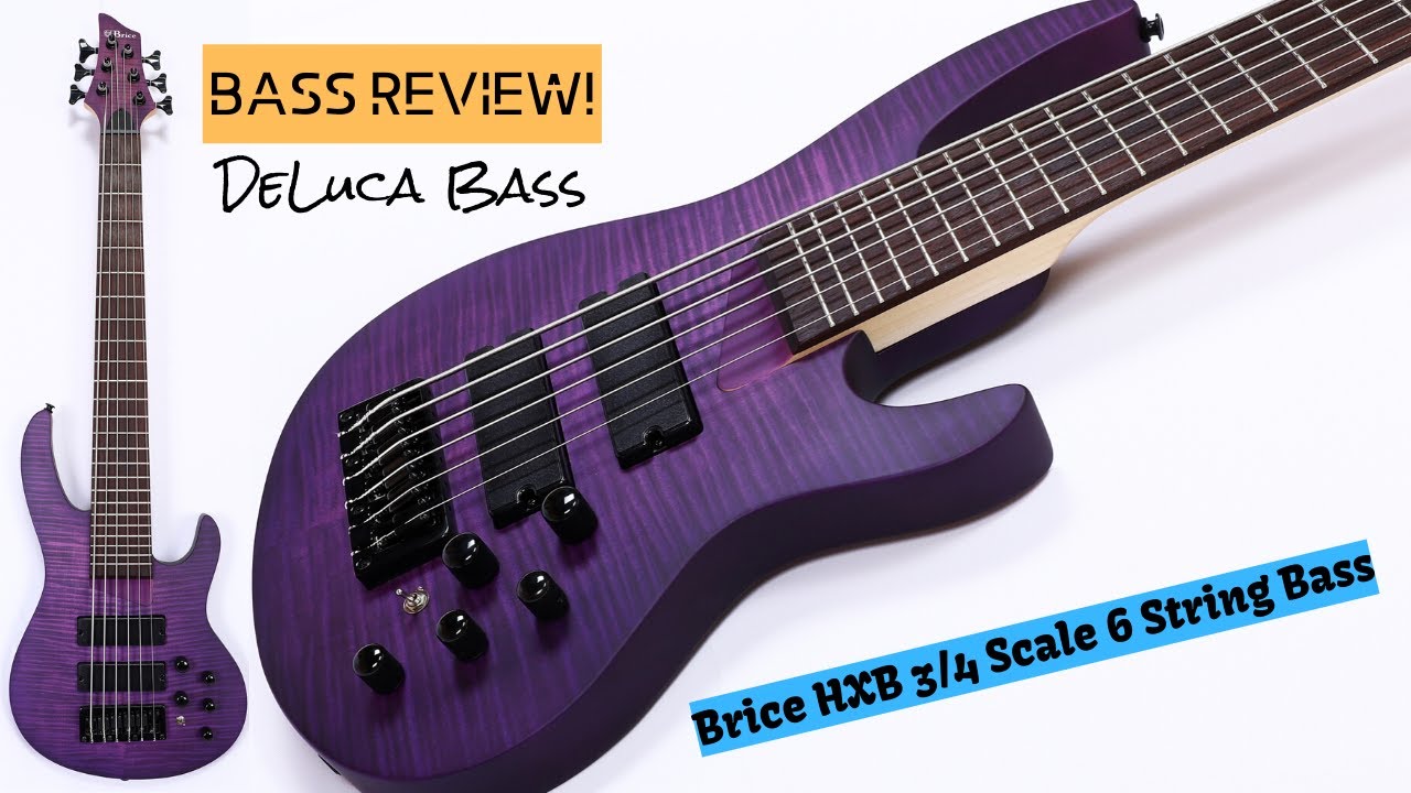 Bass Review | Brice HXB-406 3/4 Scale 6 String Bass