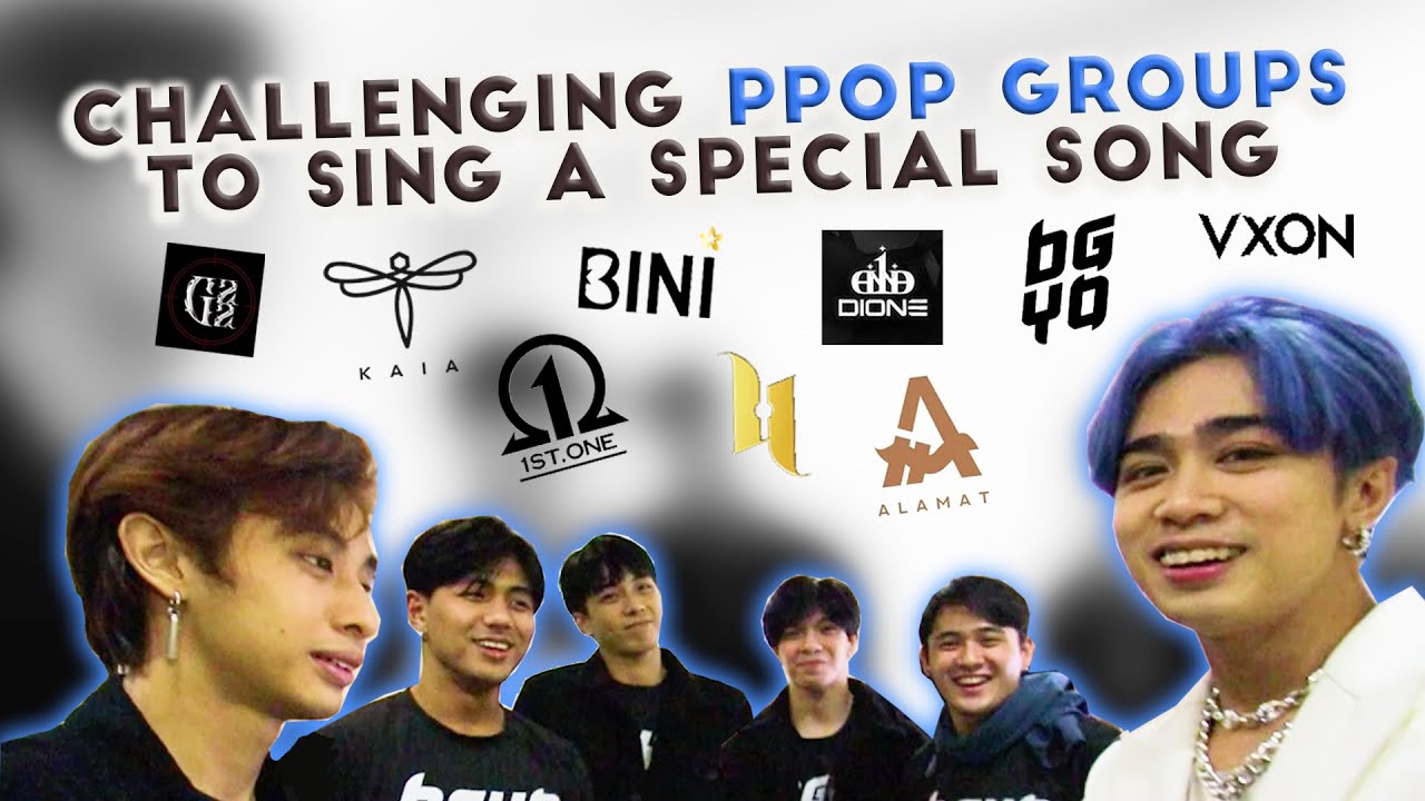 Challenging PPOP Groups to Sing a Special Song | BINI, BGYO, KAIA, ALAMAT, ETC