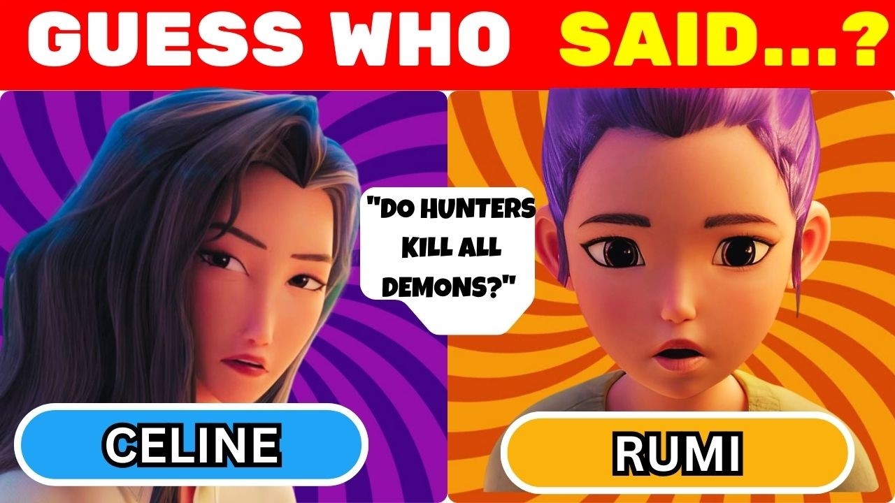 Guess the Character by the Quote! 📣😈 | Ultimate KPop Demon Hunters Quiz
