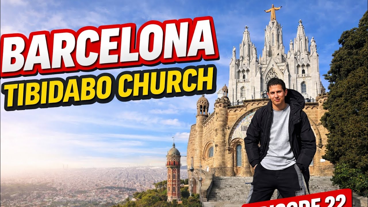 Temple of the Scared Heart of Jesus Church  || Barcelona,Spain || Tibidabo Temple ||Epi-22