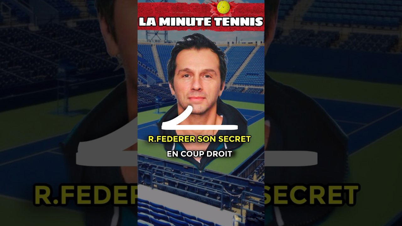 🔥 R.Federer : son secret en coup droit                          #freetennis #tennis #tenniscoach