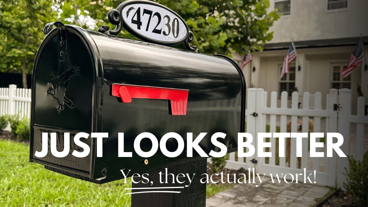 A Better Way To Add Address Numbers To Your Mailbox