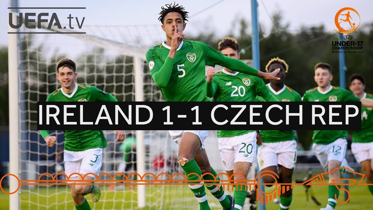 #U17 Highlights: Republic of Ireland 1&ndash;1 Czech Republic
