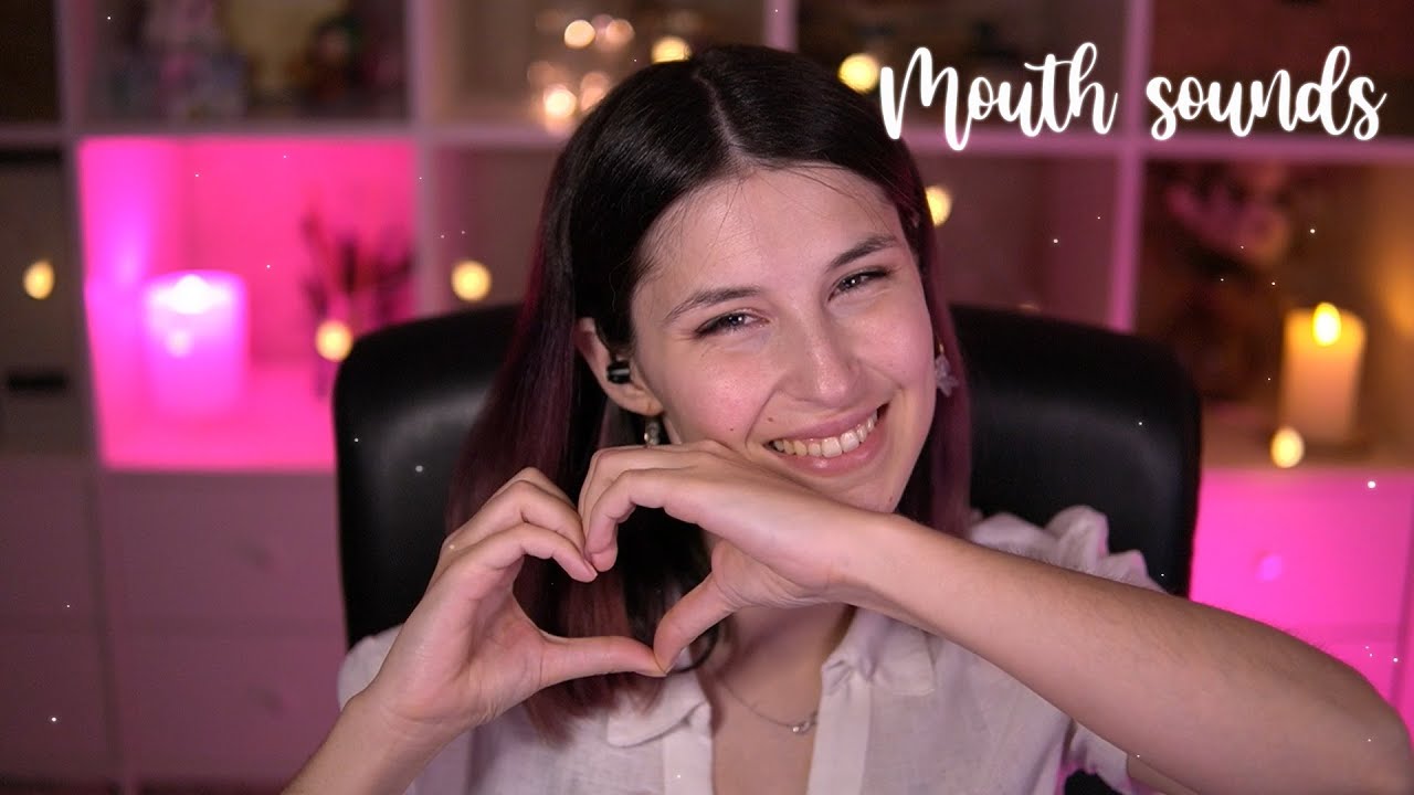 ASMR NO TALKING | Mouth sounds con eco y visuales SUPER relajantes | Headrec
