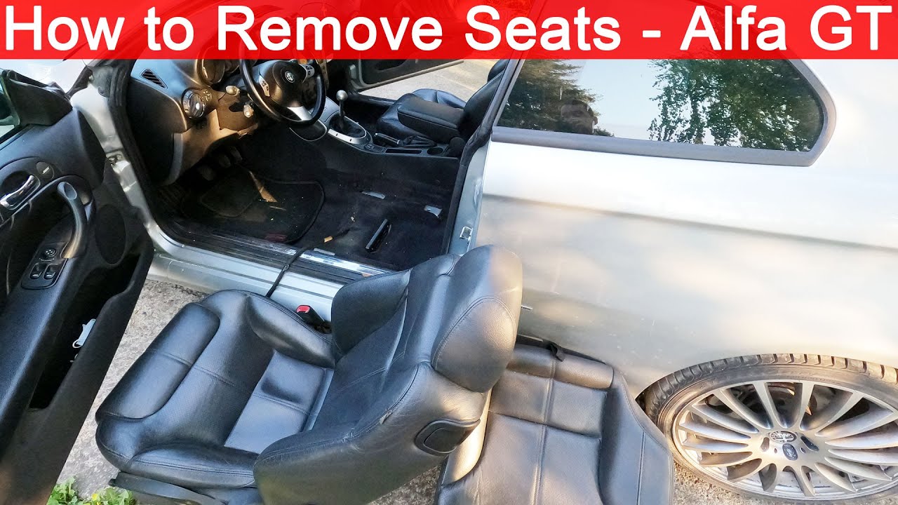 Alfa Romeo GT Seats Removal