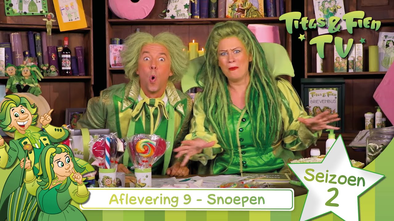 Titus en Fien TV - Aflevering 9 Seizoen 2 - Snoepen
