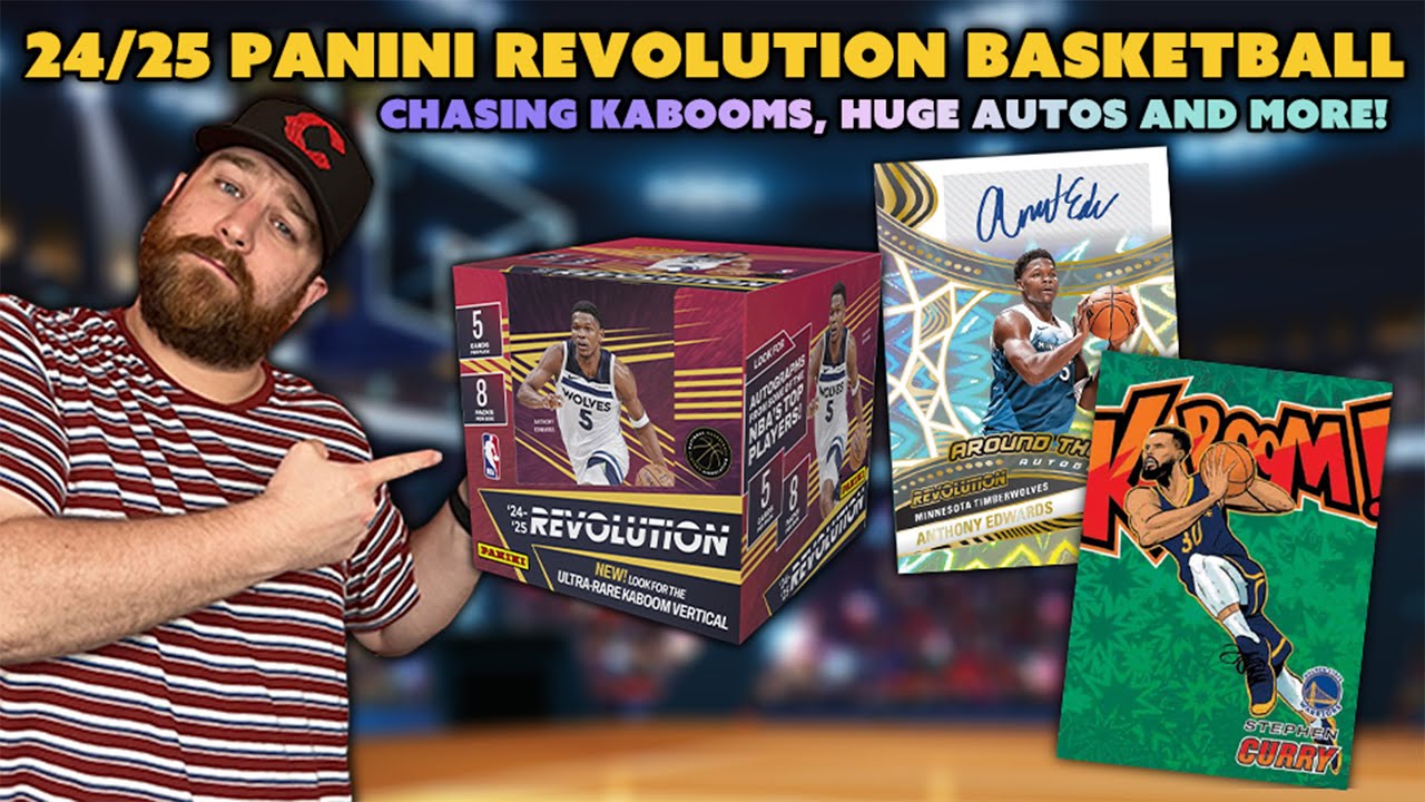 Did We Pull a KABOOM?!? | 2024/25 Panini Revolution Basketball Box Opening & Giveaway!