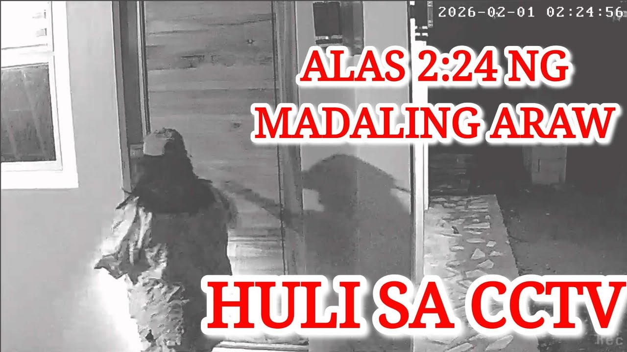 BAHAY NI MR. J MAY GUSTONG PUMASOK HULI SA CCTV