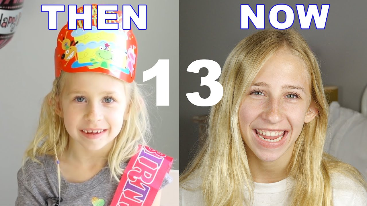 DAISY'S 13TH BIRTHDAY!! THEN VS NOW