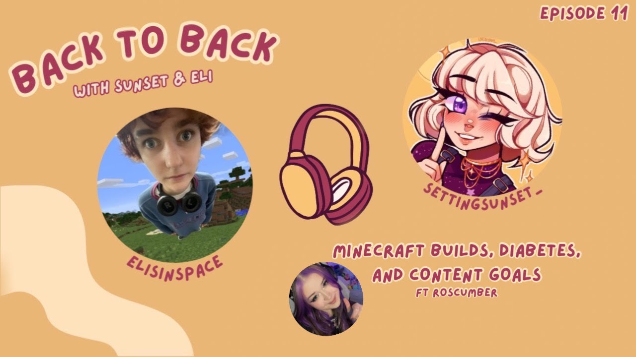 Talking with Roscumber - Minecraft Builds, Diabetes, and Content Goals