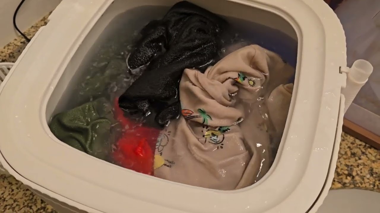 Is a Portable Washing Machine a must-have for travel and vanlife? #portablewashingmachine #vanlife